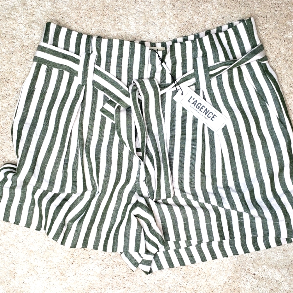 *NEW* L'Agence Paperbag Shorts